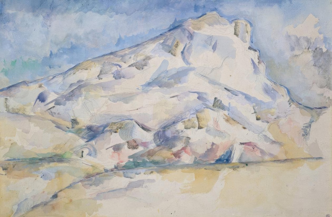 The Montagne Sainte Victoire by Paul Cézanne