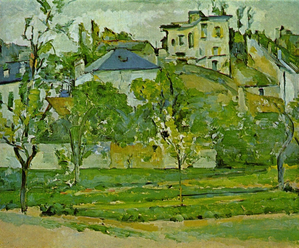 The Garden of Maubuisson, Pontoise by Paul Cézanne