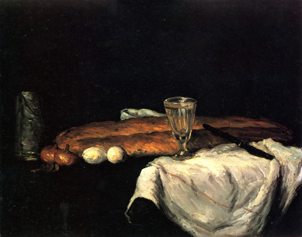 The Bread and the Eggs by Paul Cézanne