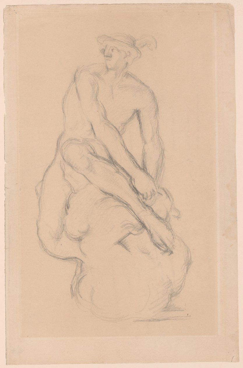 Mercury (after Pigalle) by Paul Cézanne