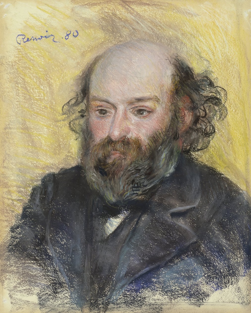Portrait of Paul Cezanne by Paul Cézanne