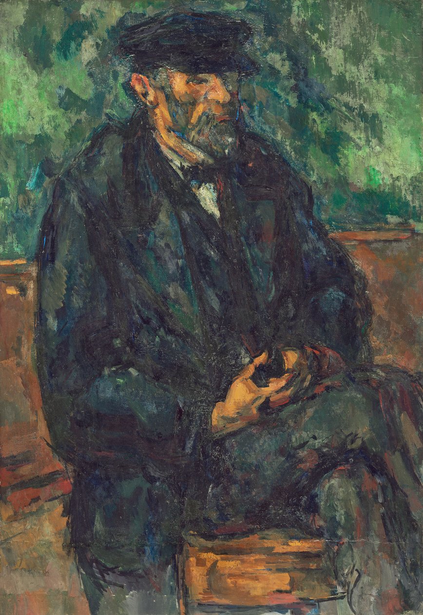 The Gardener Vallier, 1906 by Paul Cézanne