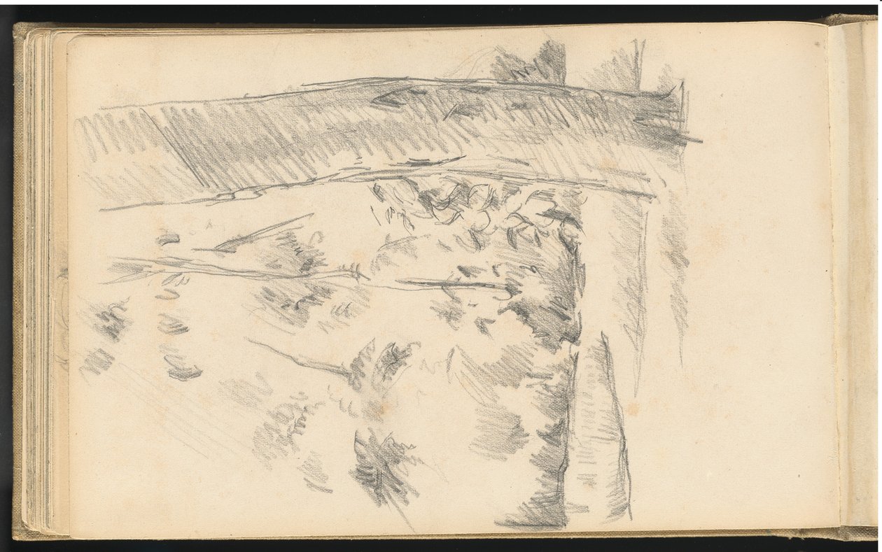 Trees and Shrubs by Paul Cézanne