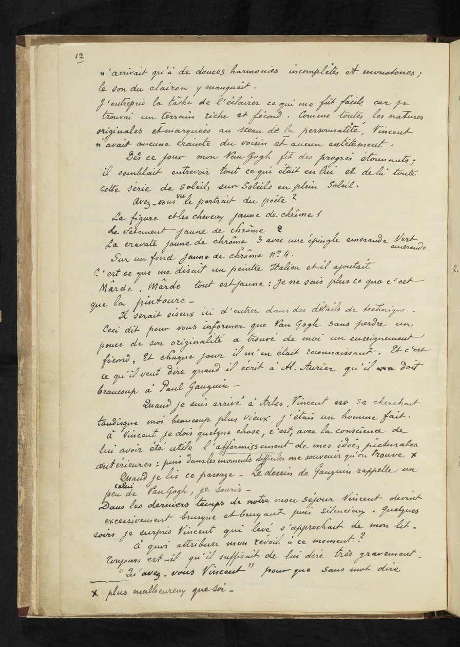 Before and After - Description of Gauguin