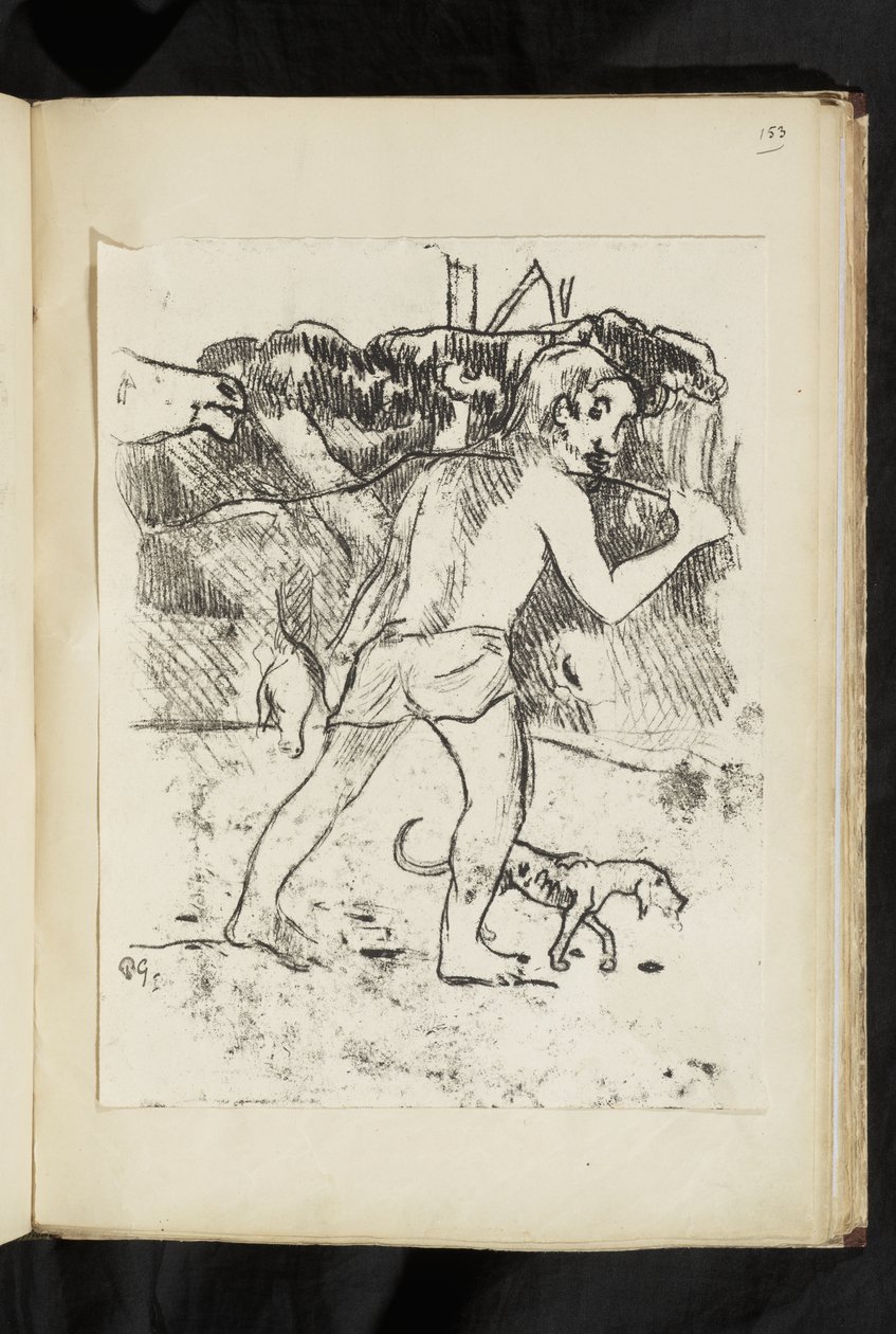 Before and After - Return from the Hunt by Paul Gauguin