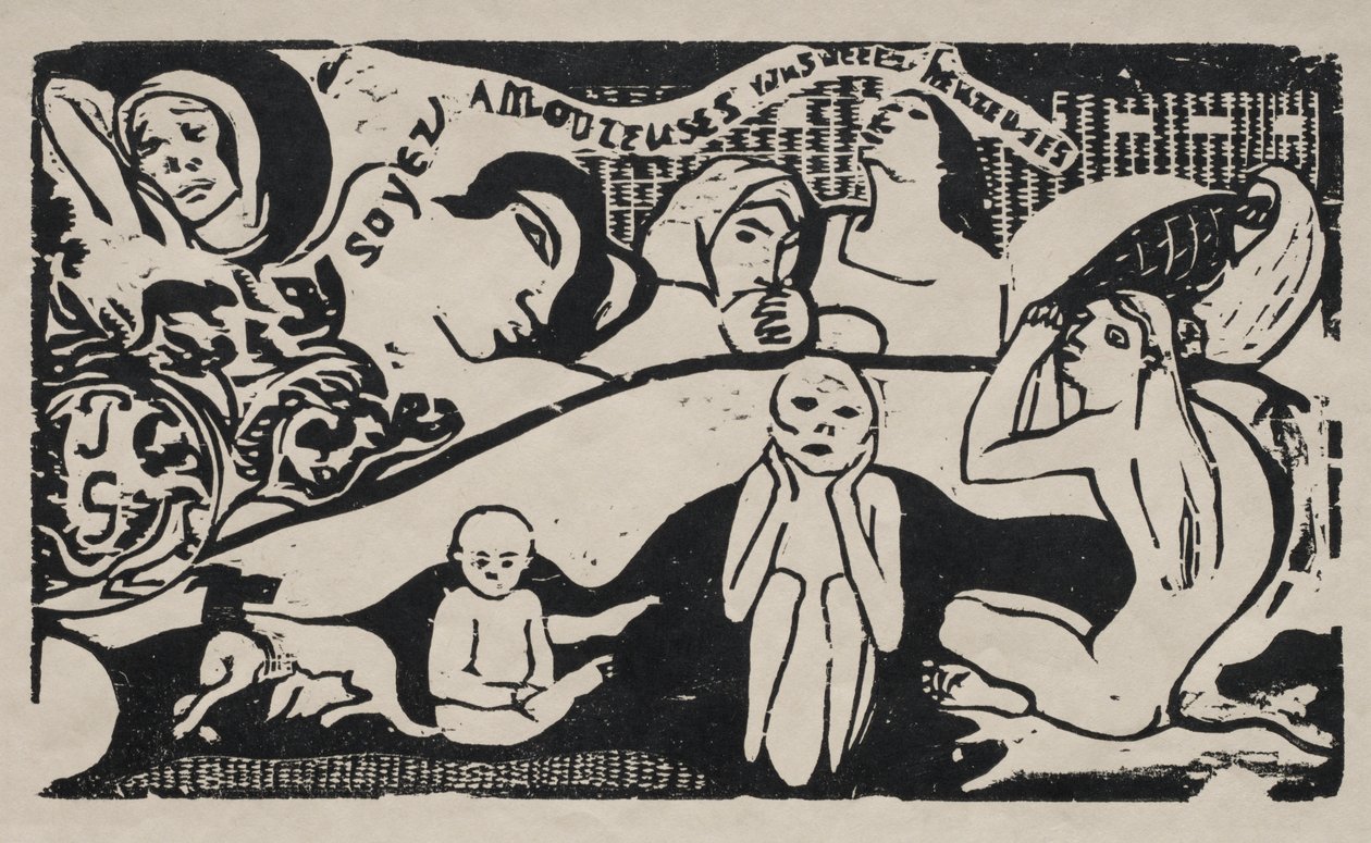 Be in Love and You Will Be Happy by Paul Gauguin