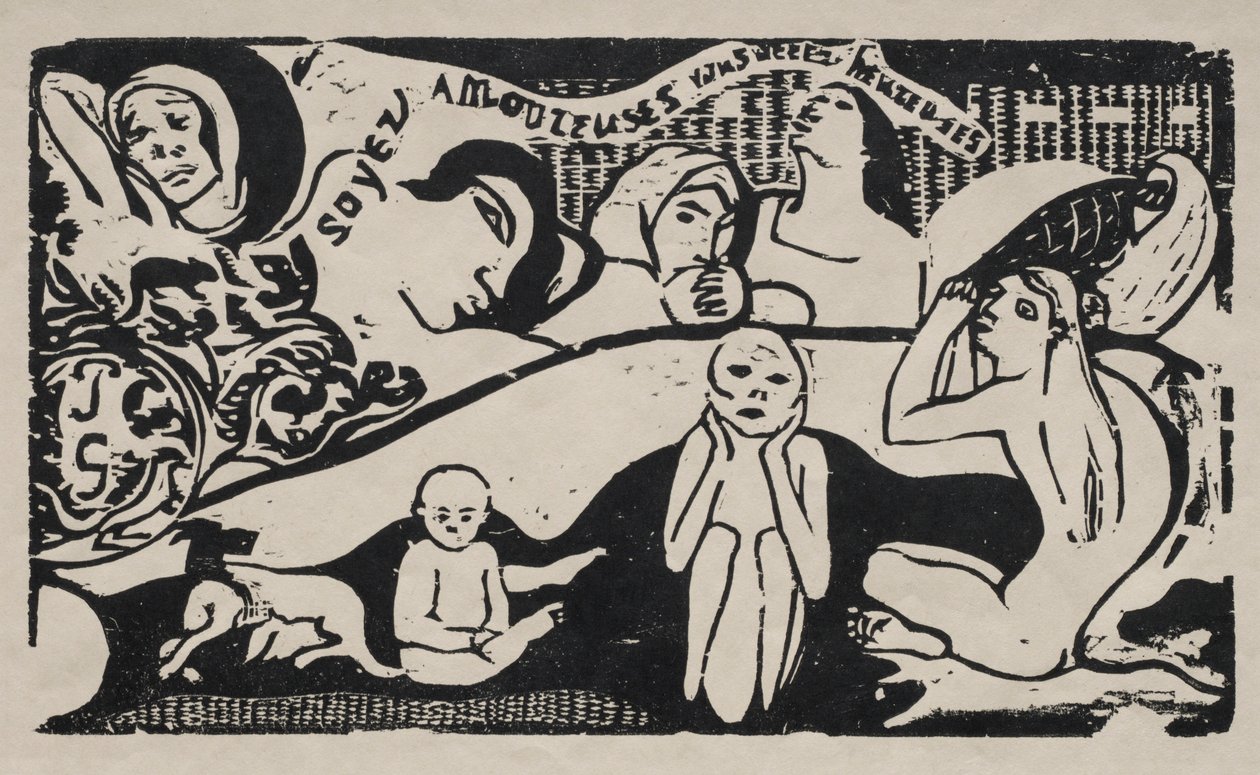 Be in Love and You Will Be Happy by Paul Gauguin