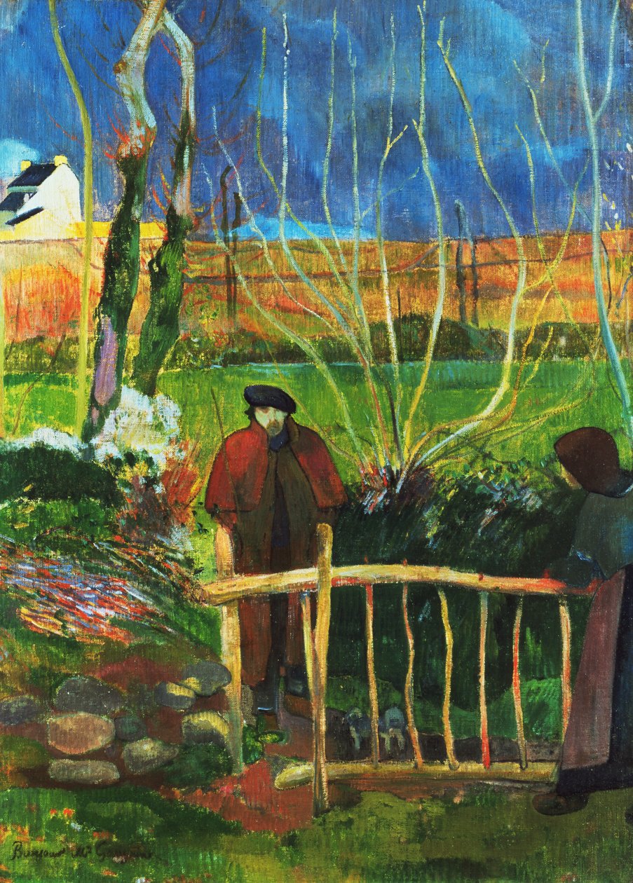 Hello Mr. Gauguin by Paul Gauguin: Premium art reproduction