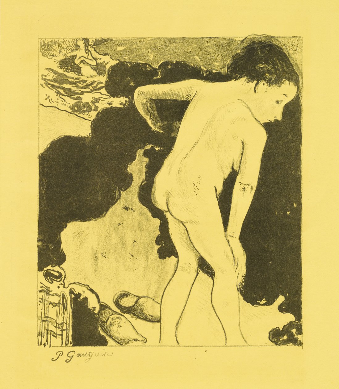 Breton Bathers by Paul Gauguin