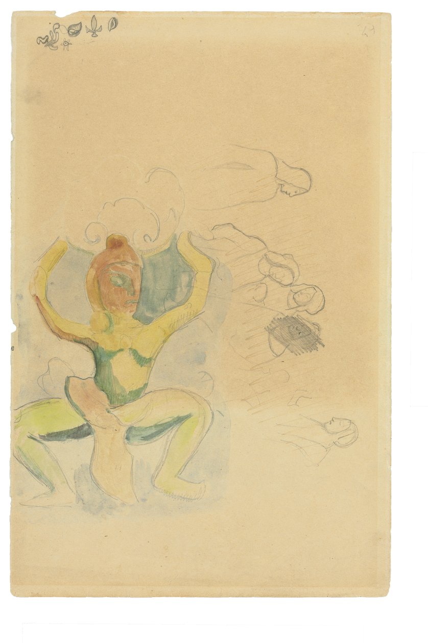 Maori Dance by Paul Gauguin