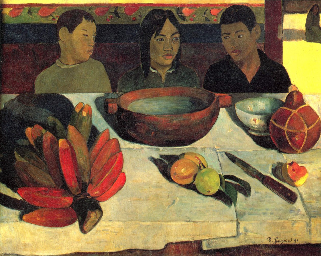The Meal (The Bananas) by Paul Gauguin