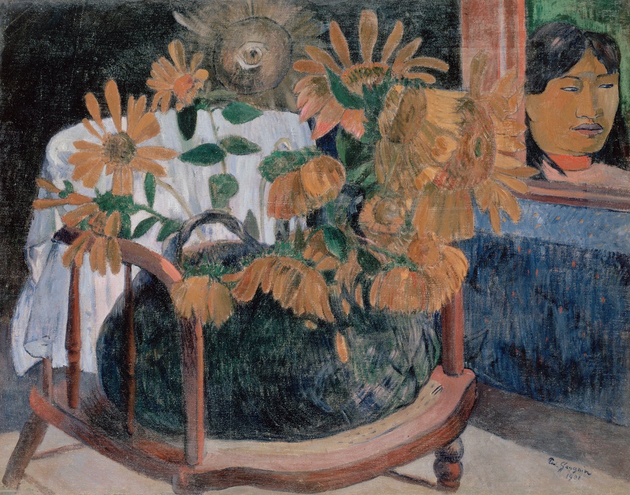 Sunflowers by Paul Gauguin