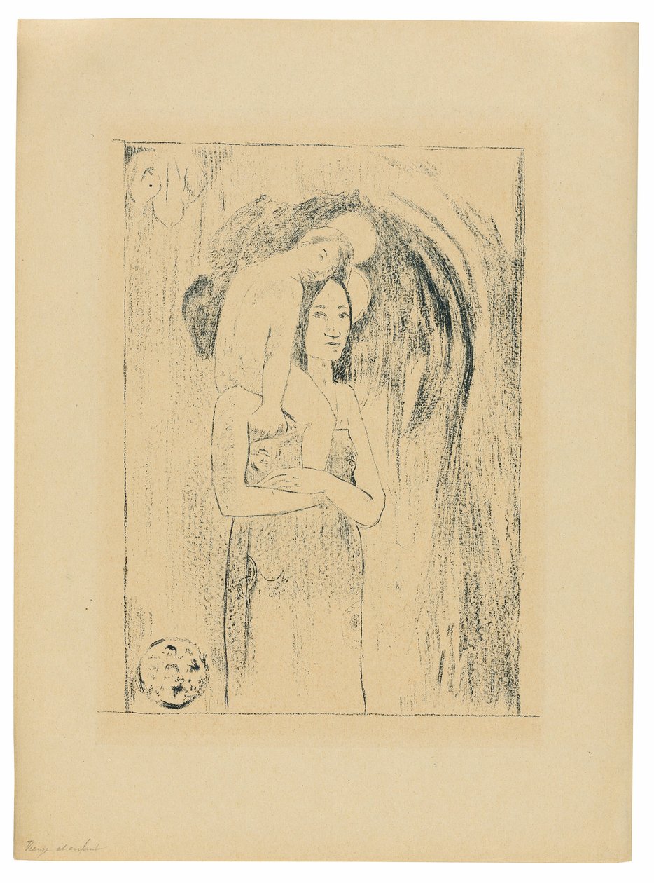 Hail Mary by Paul Gauguin