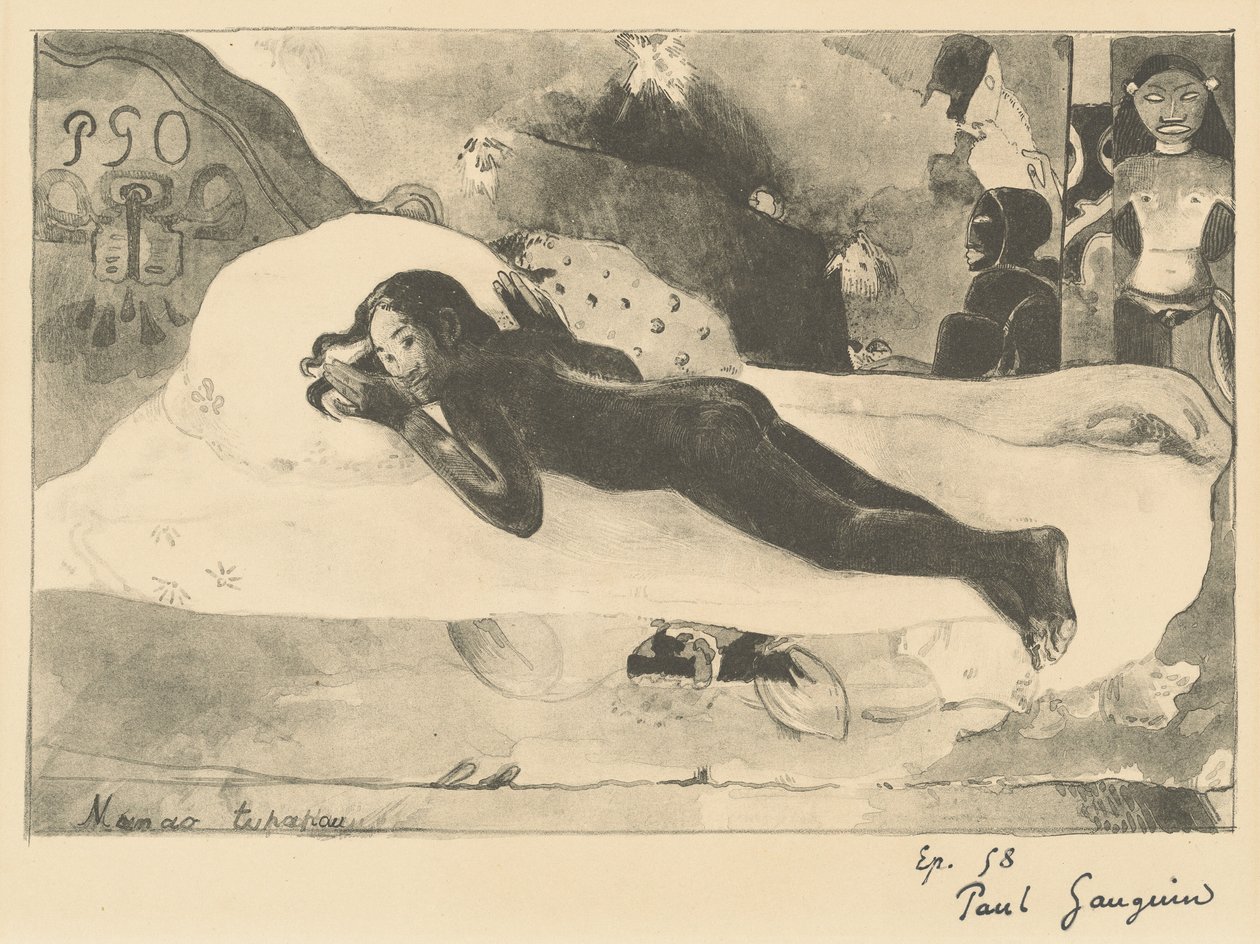 Manao Tupapau (She is Haunted by a Spirit) by Paul Gauguin