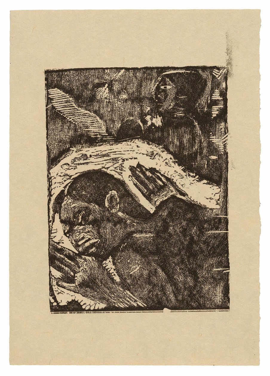 Manao tupapau (She Thinks of the Ghost or The Ghost Thinks of Her) by Paul Gauguin