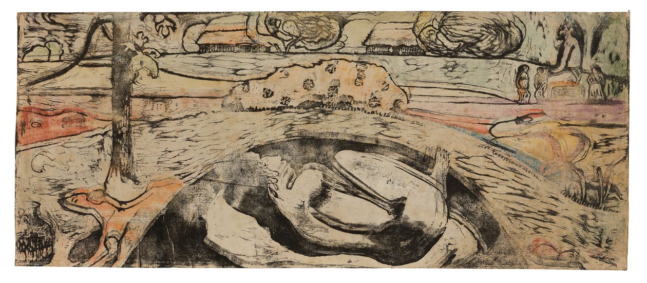 Manao Tupapau (She Thinks of the Ghost or The Ghost Thinks of Her) by Paul Gauguin