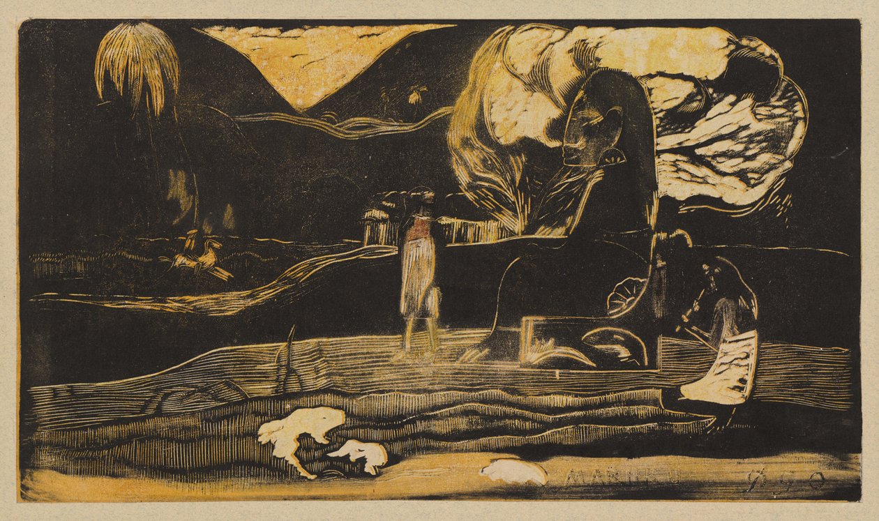 Maruru: Thanks by Paul Gauguin