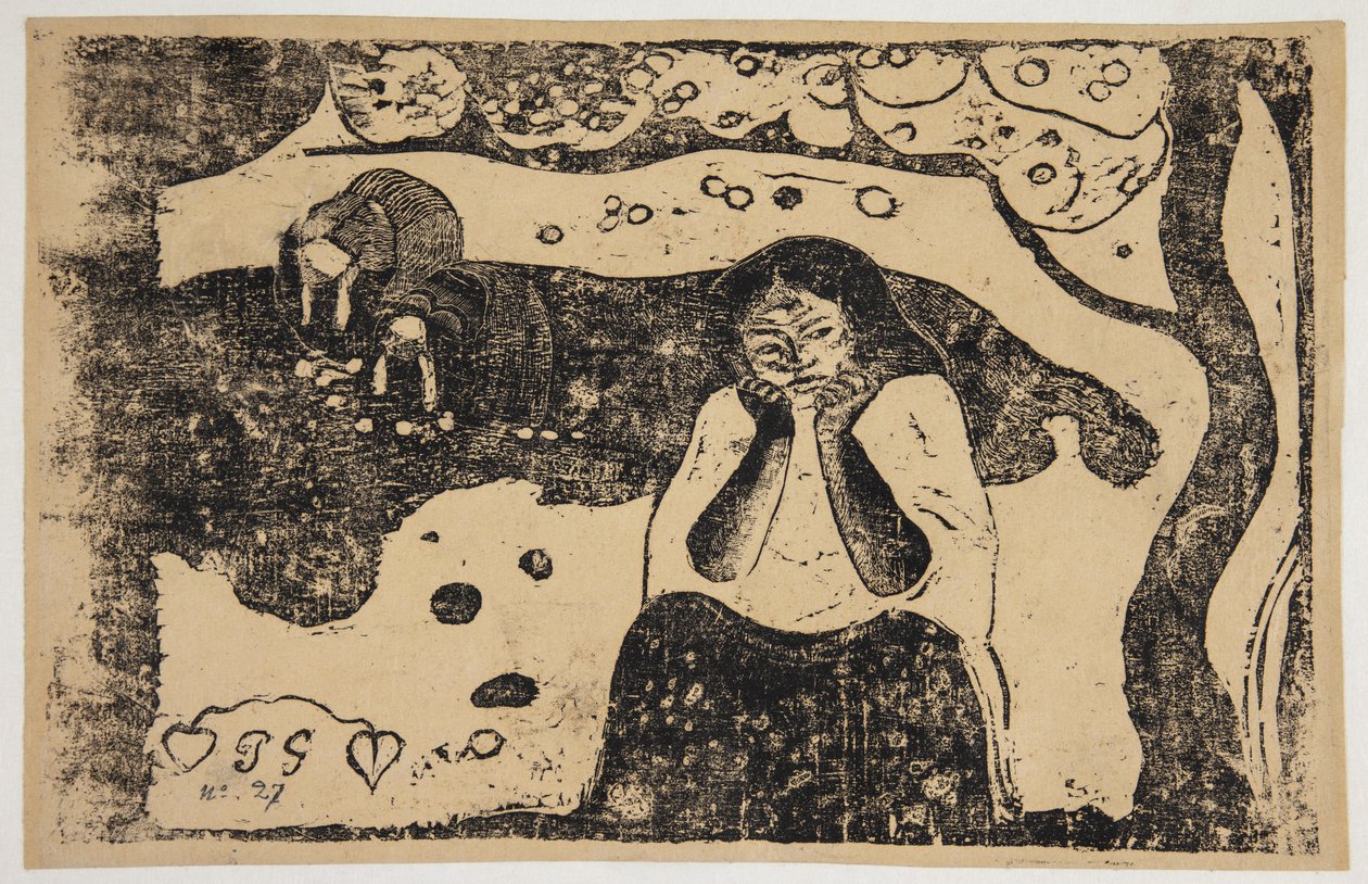 Human Miseries by Paul Gauguin
