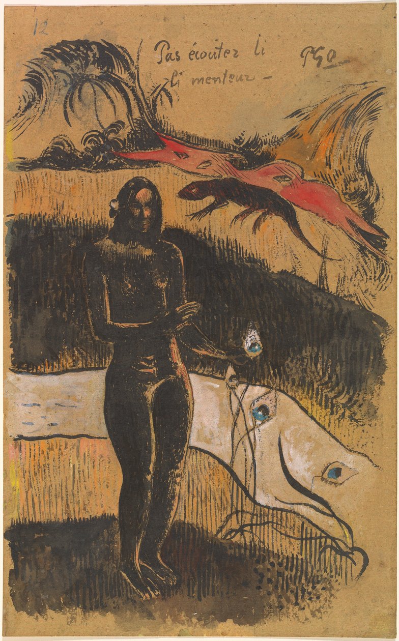 Nave Nave Fenua by Paul Gauguin