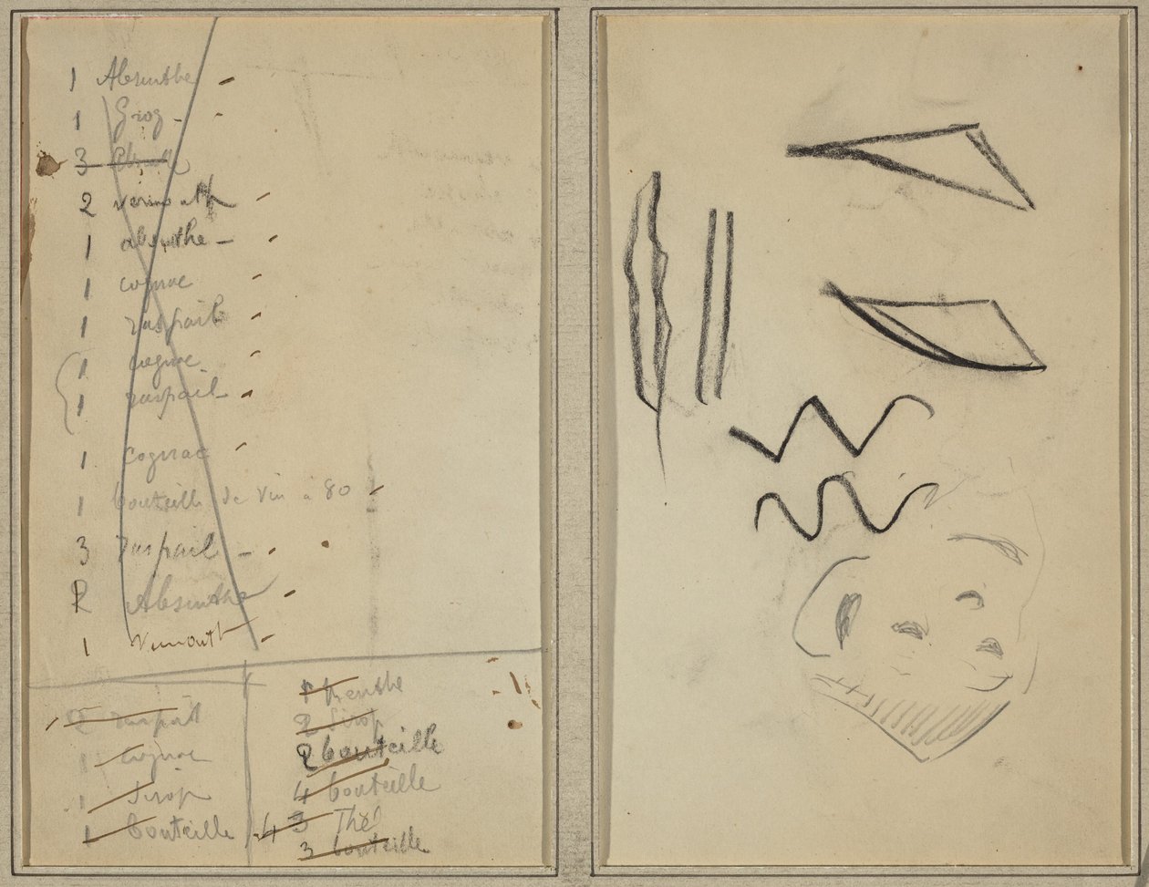 Snow; Itinerary by Paul Gauguin