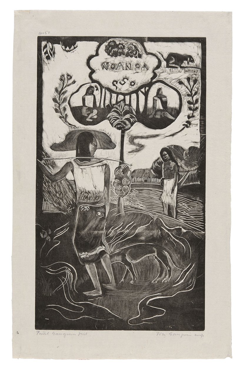 Noa Noa (Fragrant), from the Noa Noa Suite by Paul Gauguin