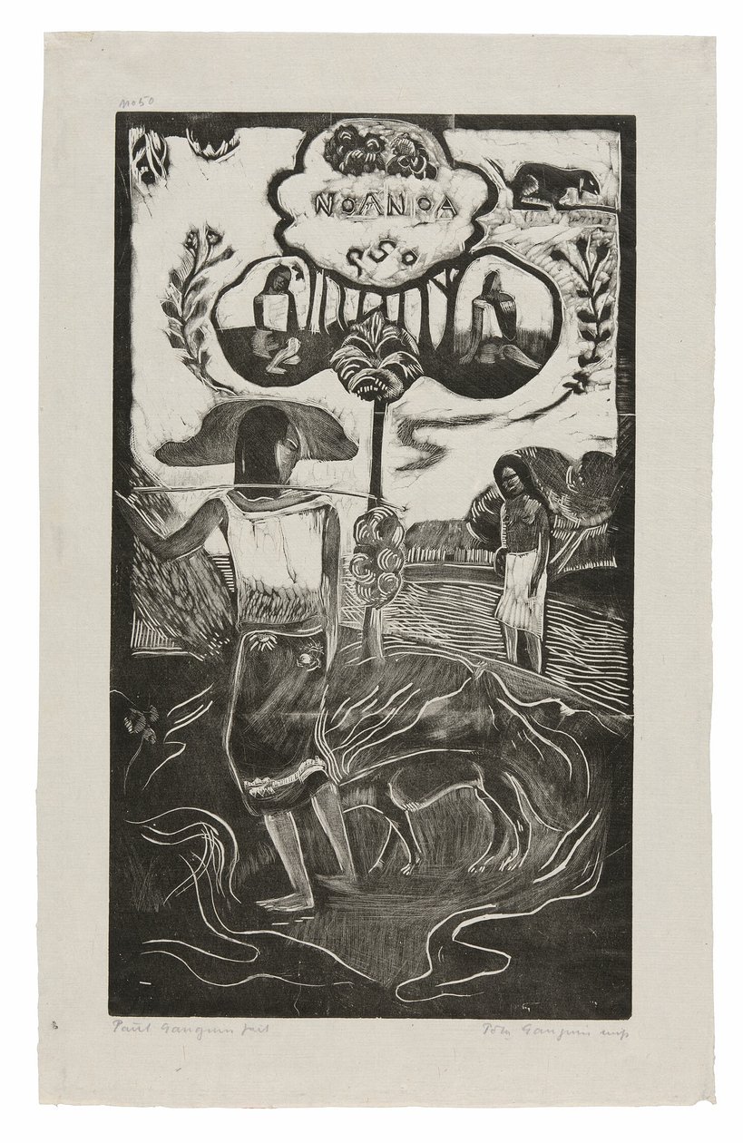 Noa Noa (Fragrant), from the Noa Noa Suite by Paul Gauguin