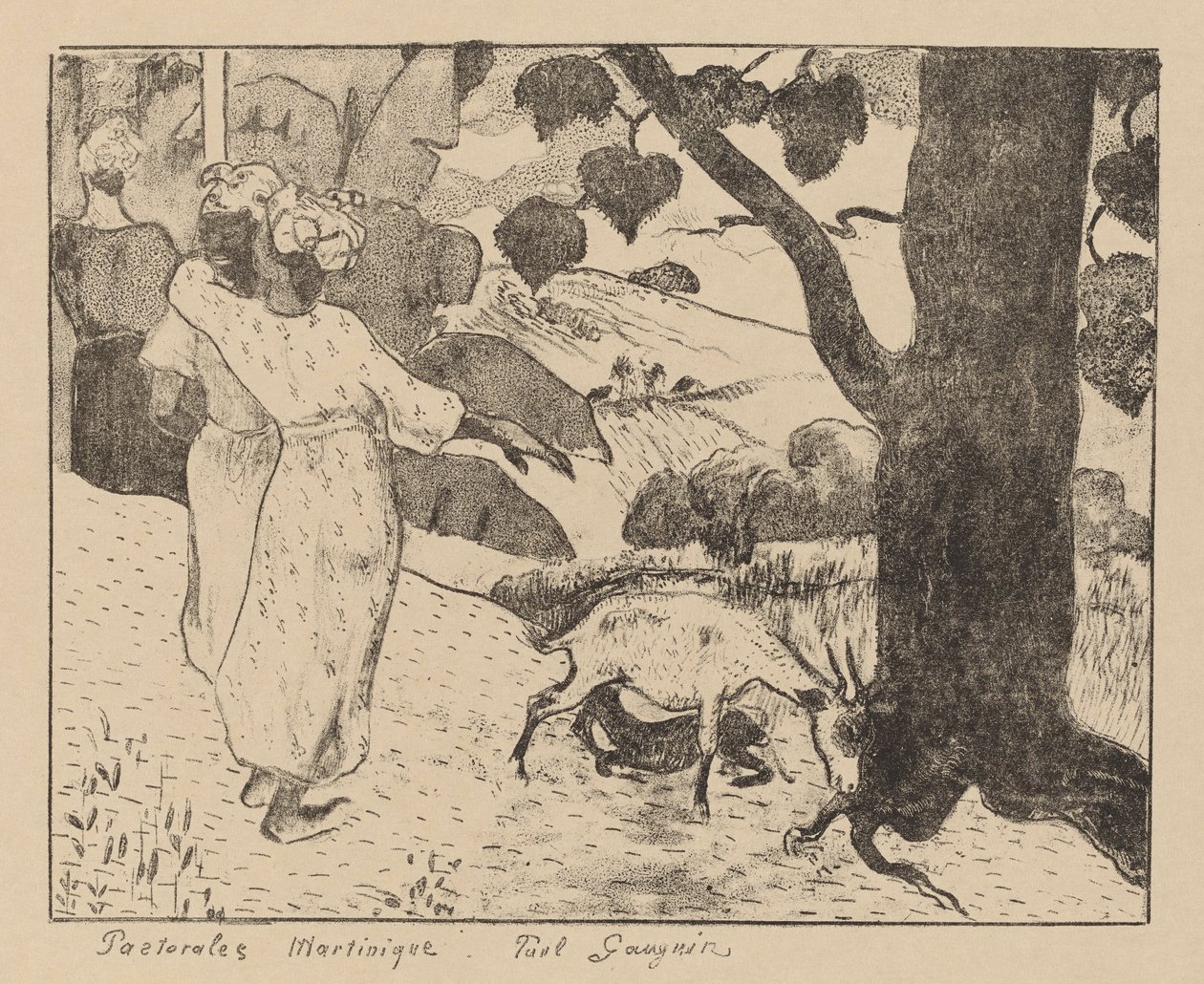 Pastorals of Martinique by Paul Gauguin