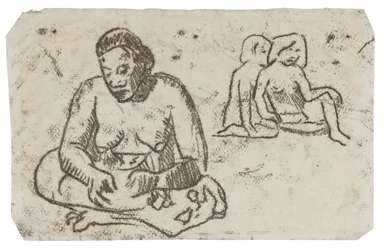 Seated Female (related to the painting 