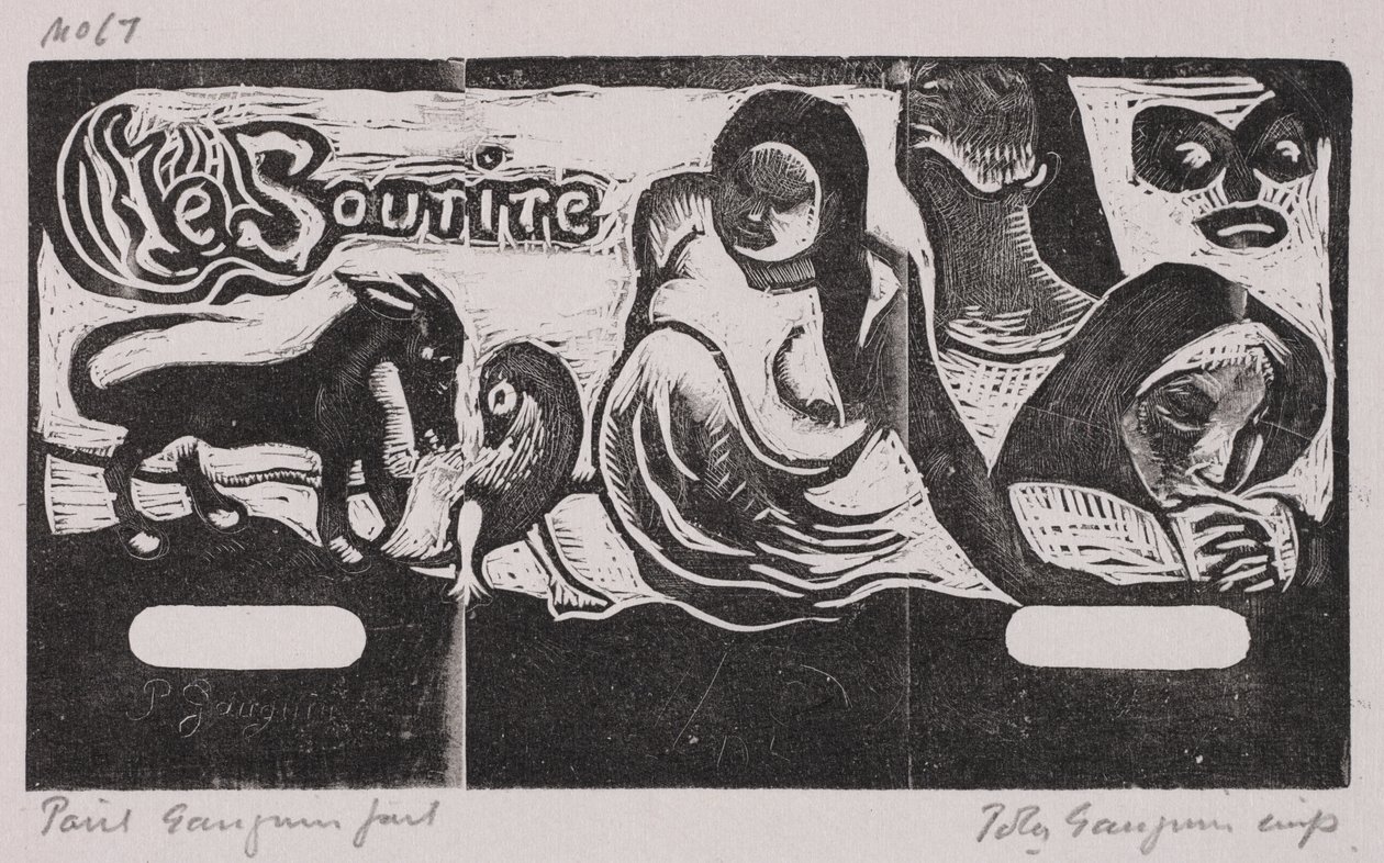 Tahitian Series: The Smile by Paul Gauguin