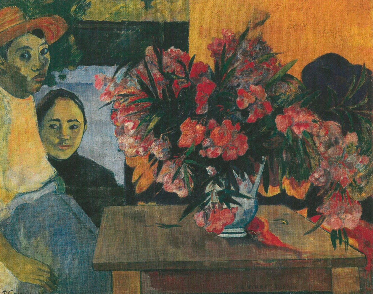 The Bunch of Flowers by Paul Gauguin