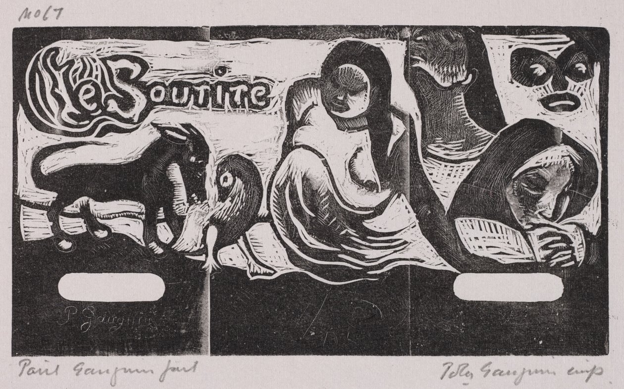 The Smile, Tahitian and Noa Noa Series by Paul Gauguin
