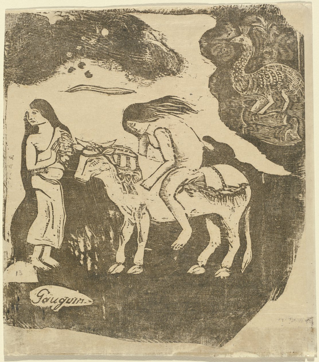 The Rape of Europa by Paul Gauguin