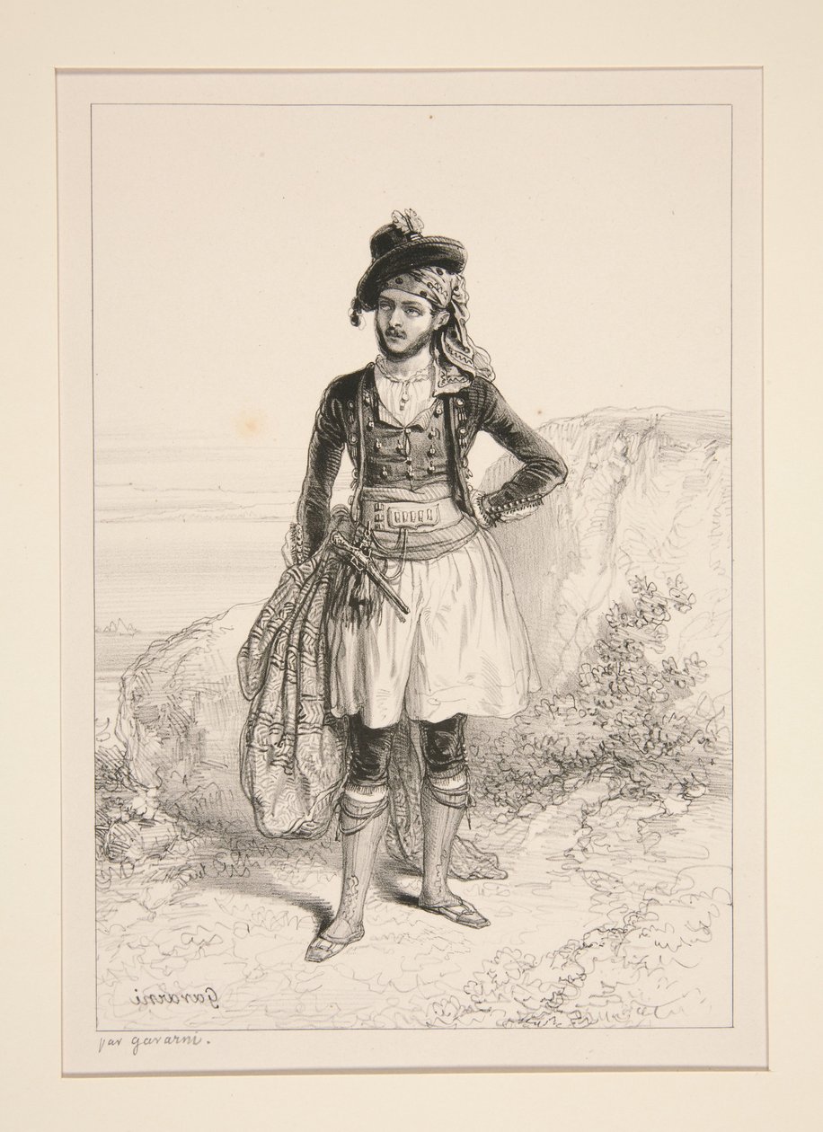 (Spanish Smuggler) by Paul Gavarni