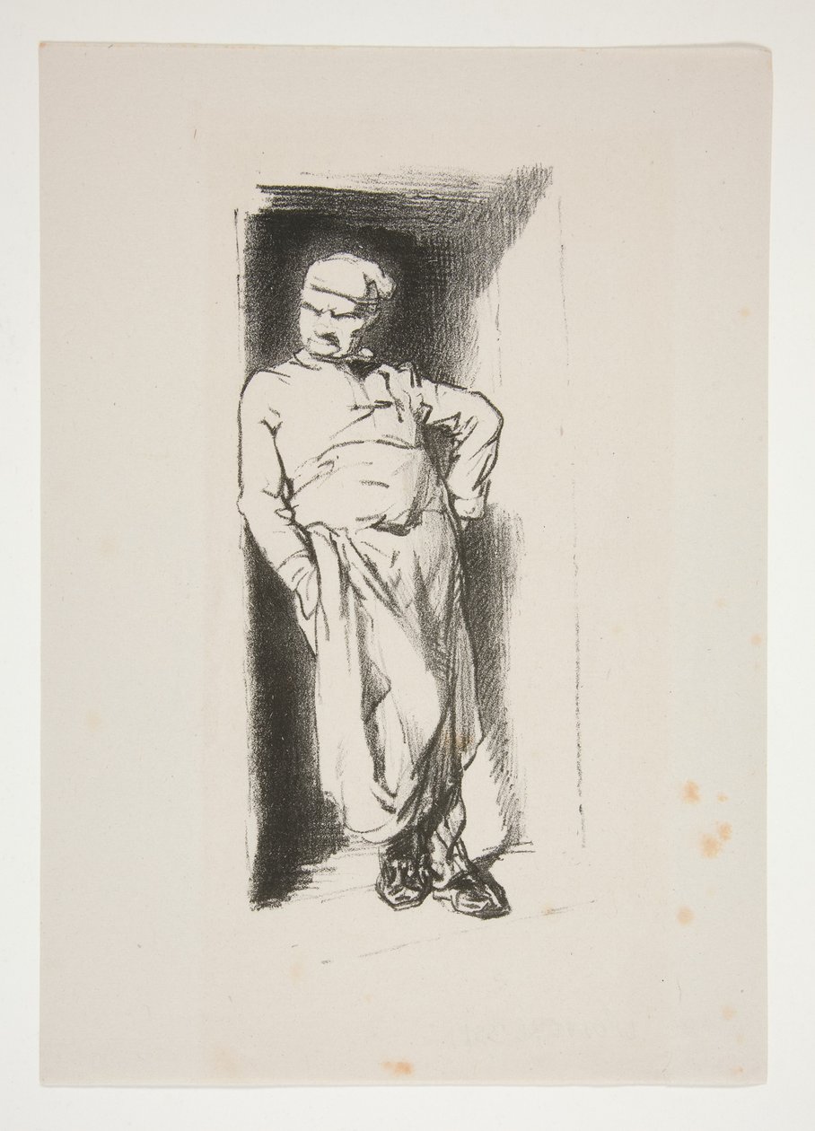 (A COOK.) by Paul Gavarni