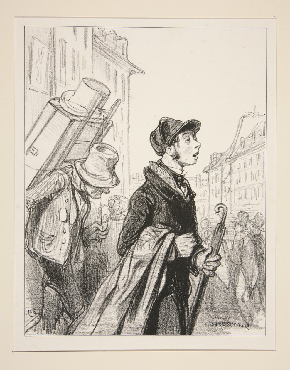 Alcibiade Cliquet... by Paul Gavarni