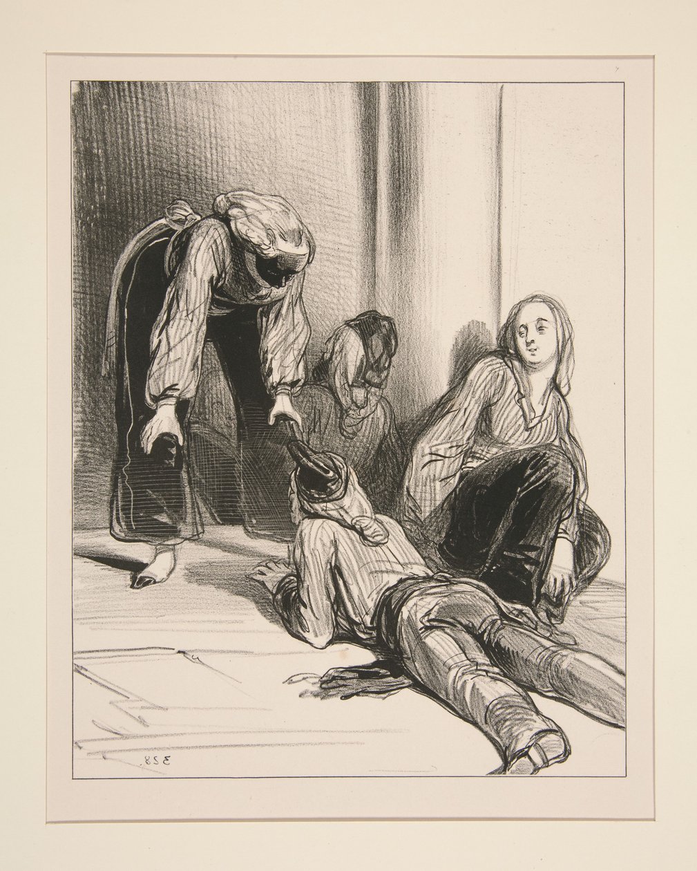 May I Have the Honor to Dance a Galop with Monsieur the Baron? by Paul Gavarni