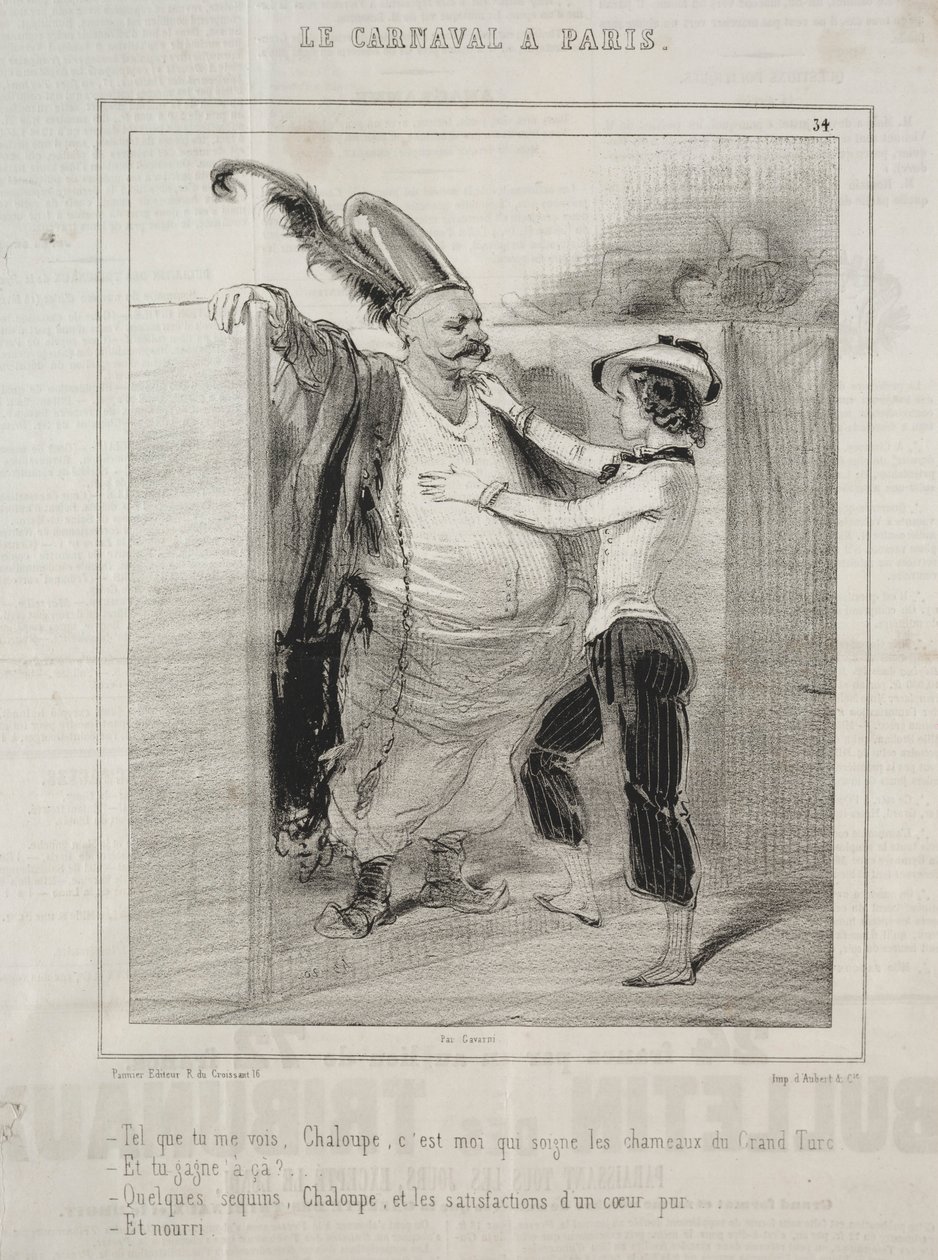 Carnival, 1841-1843 by Paul Gavarni