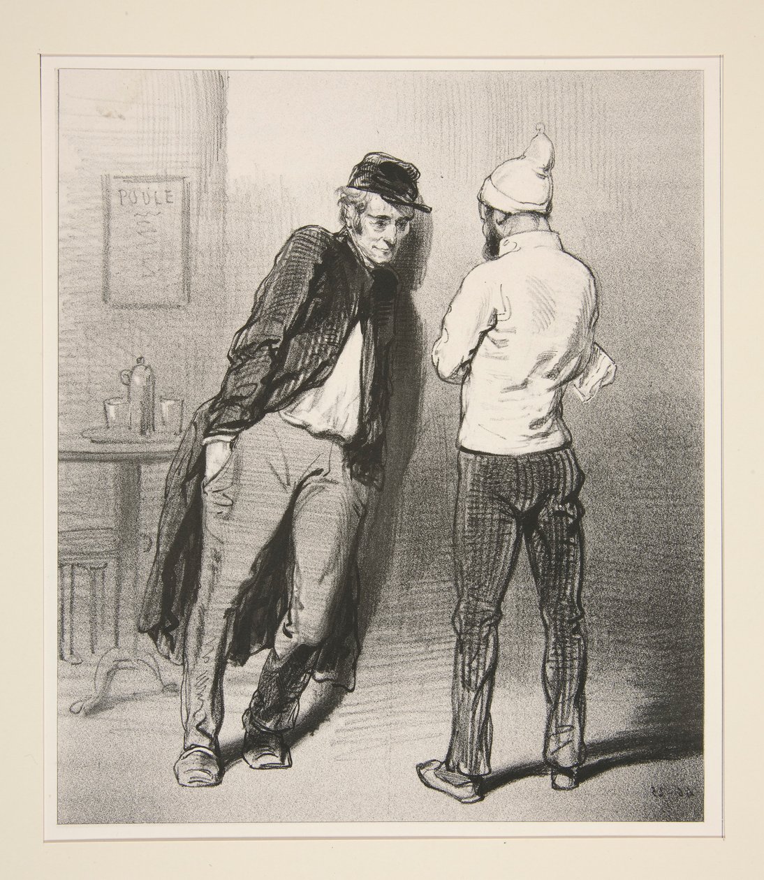 These Dandies, Neighbor, They Doubt Nothing! by Paul Gavarni