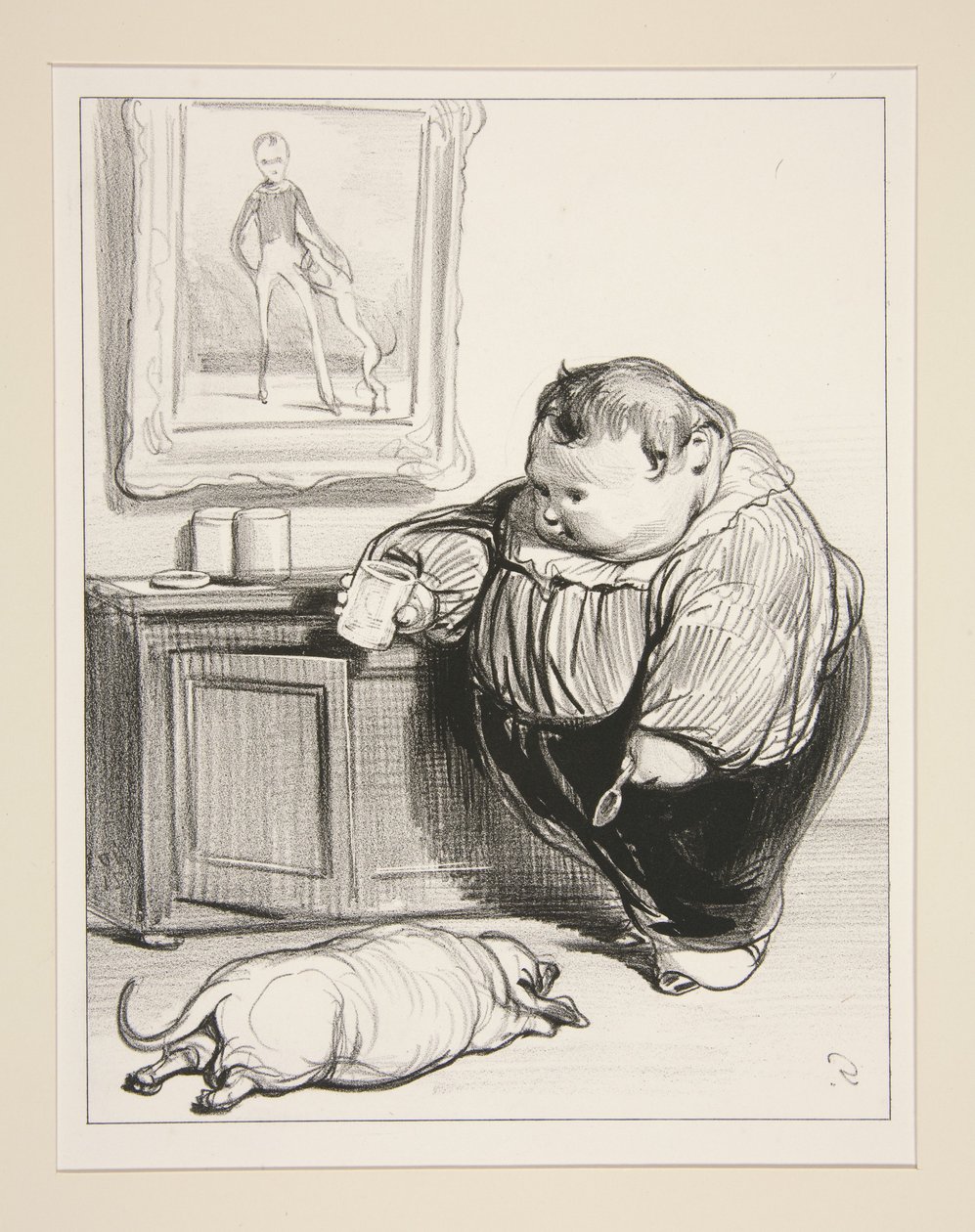 Dangerous Effect of Oriental Pastes by Paul Gavarni