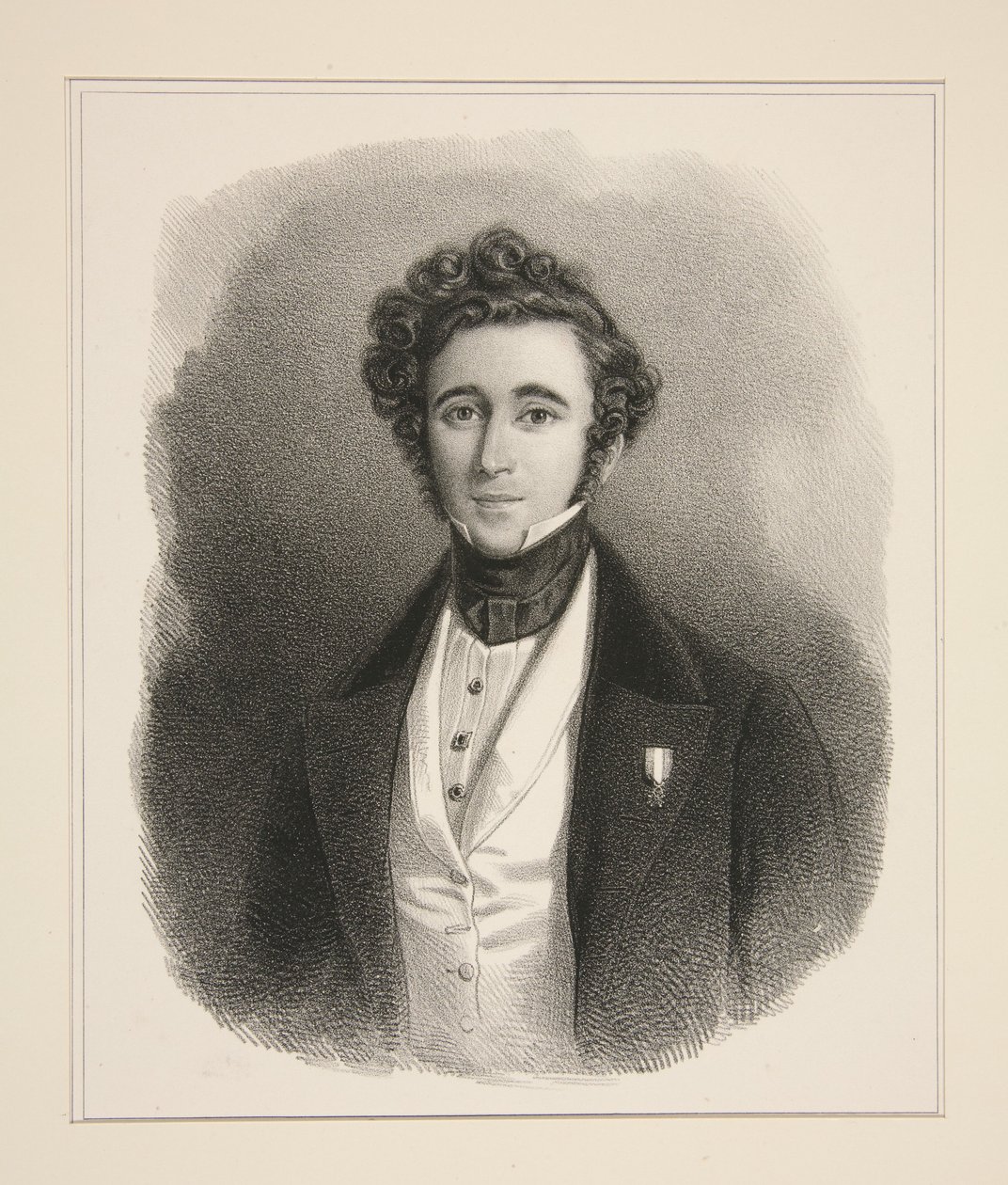 Dusseau de la Croix by Paul Gavarni