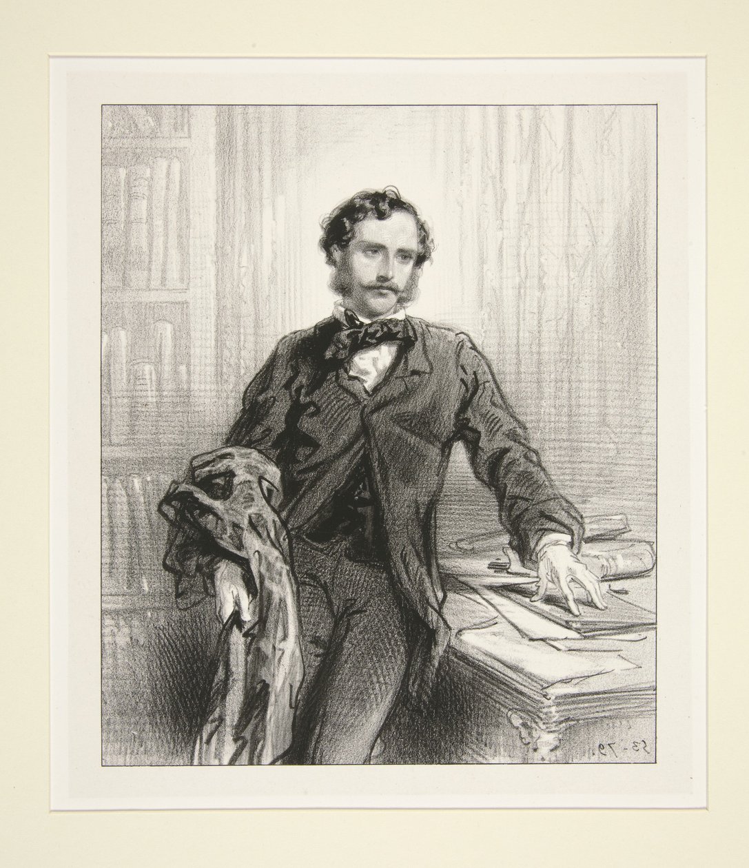 Eugene Cretet by Paul Gavarni