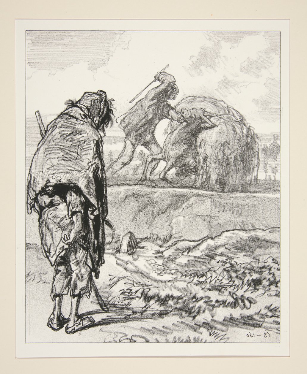 You Should See Mr. Michel Paying Wages to His Servant by Paul Gavarni