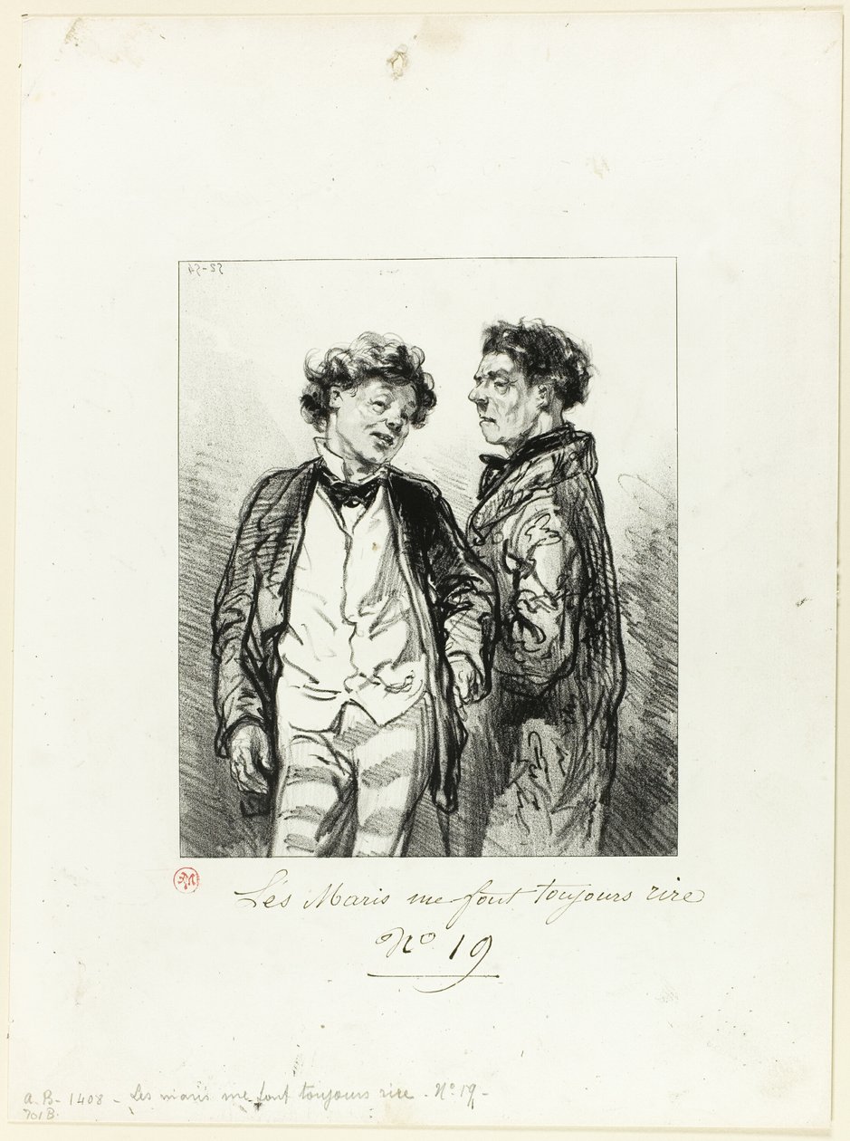 Husbands Always Make Me Laugh: Really my son-in-law by Paul Gavarni