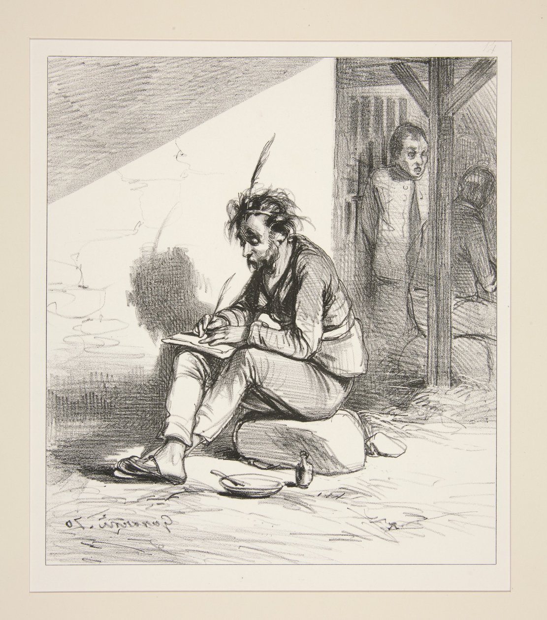 I, the Undersigned, King of Batignolles, Prince of Clichy by Paul Gavarni
