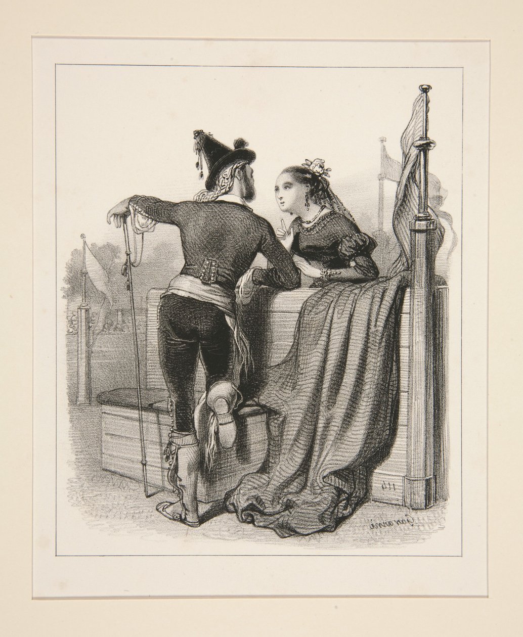The Toreador by Paul Gavarni