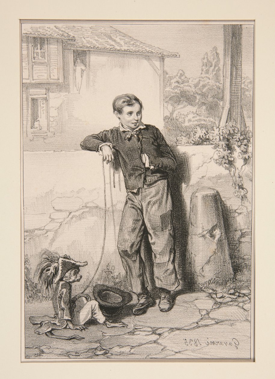 The Young Savoyard by Paul Gavarni