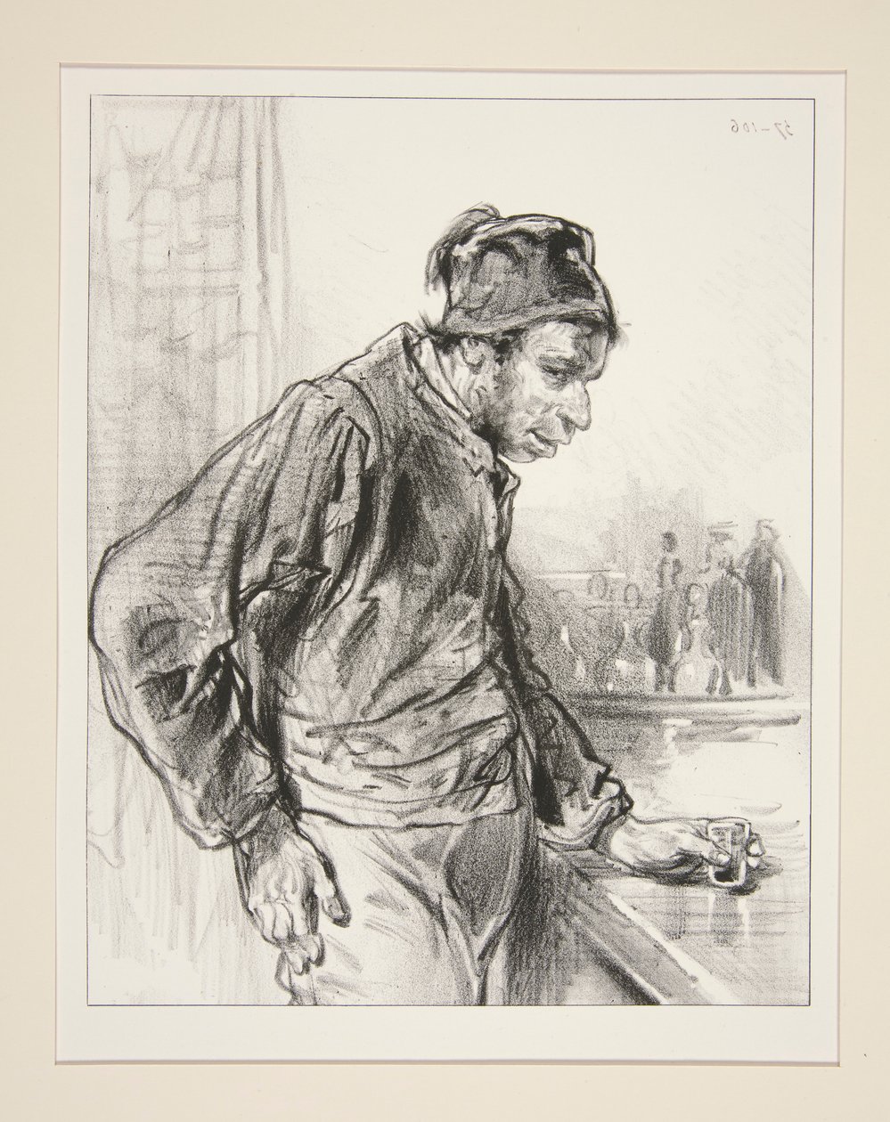 The bourgeois is caught. And, what by Paul Gavarni