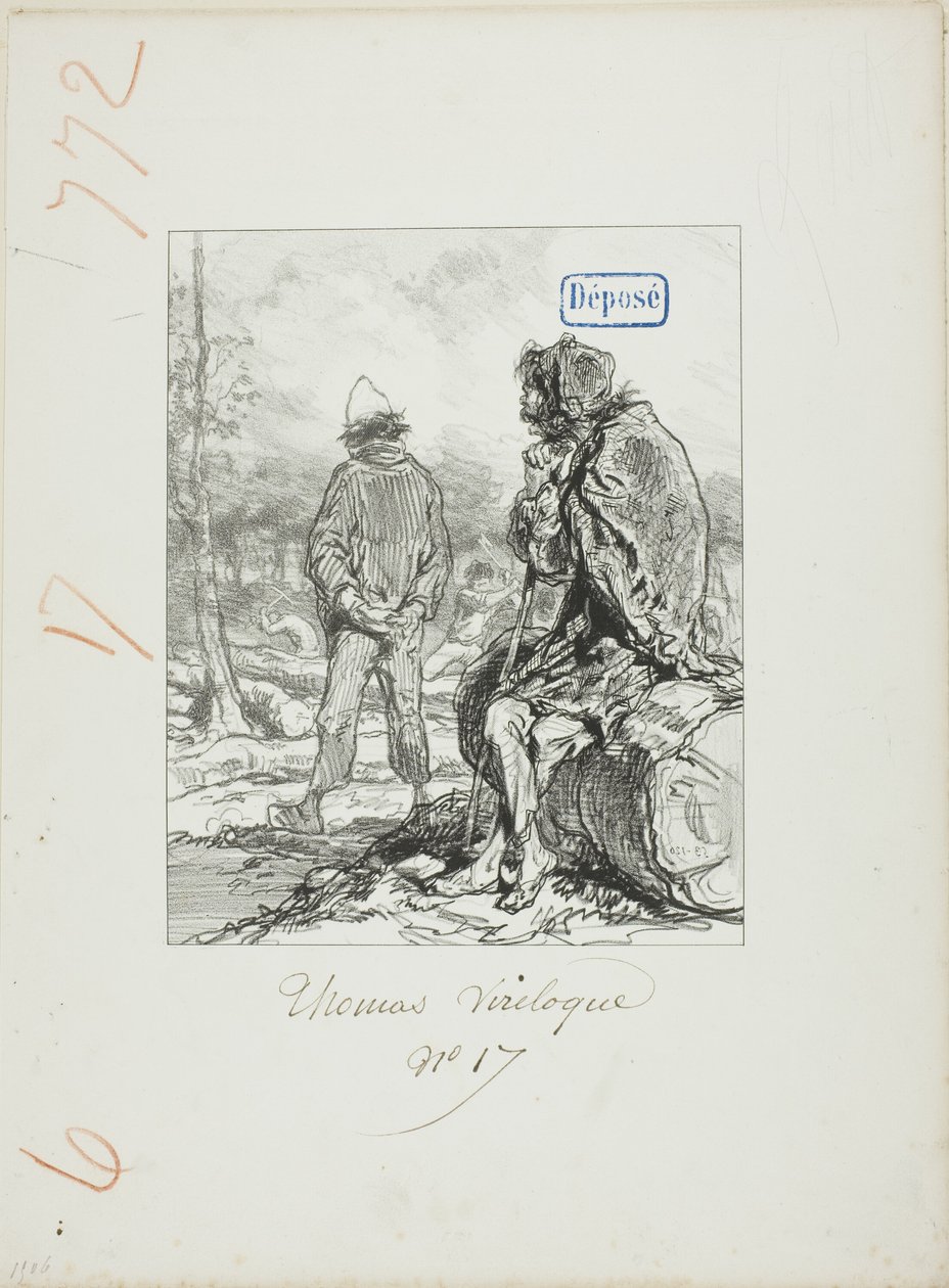 Les Propos de Thomas Vireloque: The New Lord of the Soil by Paul Gavarni