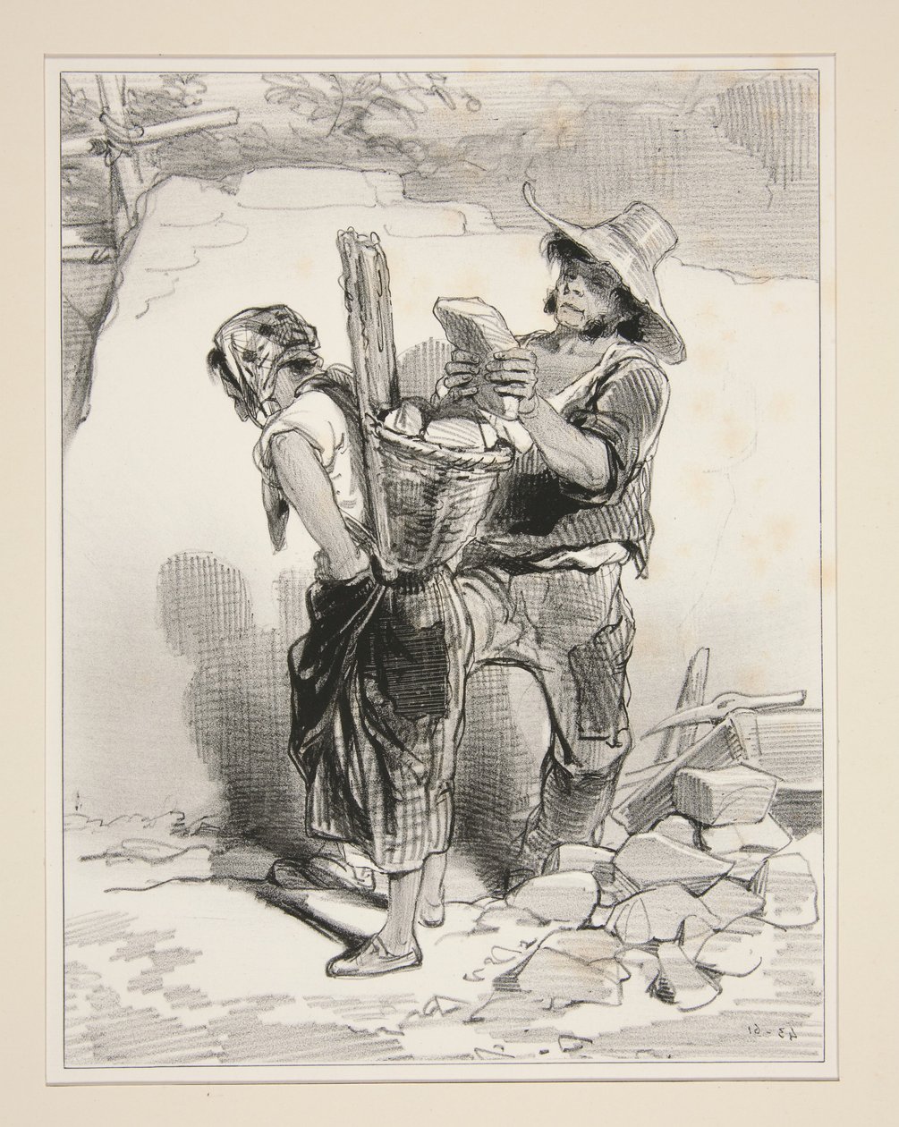 “Spouses Owe Each Other Fidelity, Help, and Assistance.” by Paul Gavarni