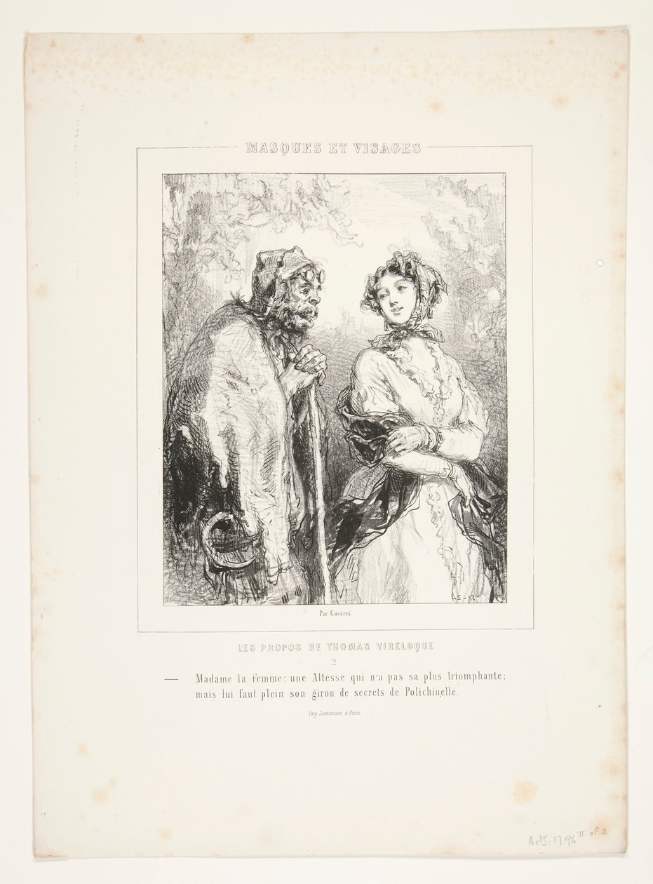 Madame la Femme: A Highness Who... by Paul Gavarni